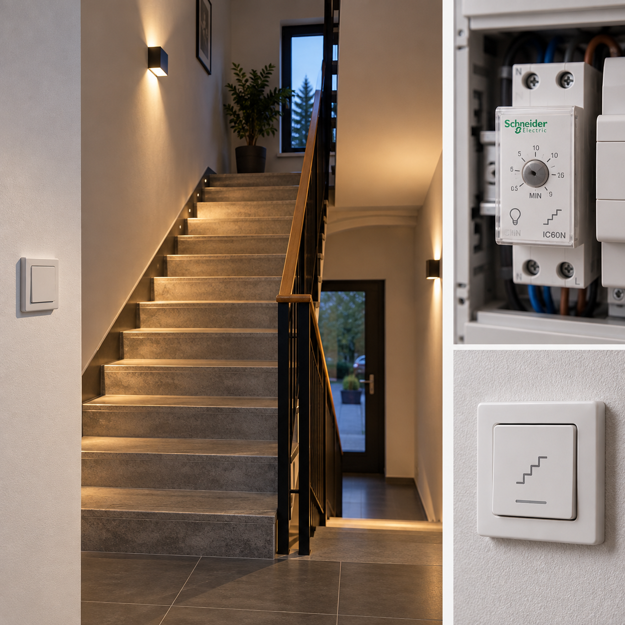 Staircase & Hallway Timer Installation