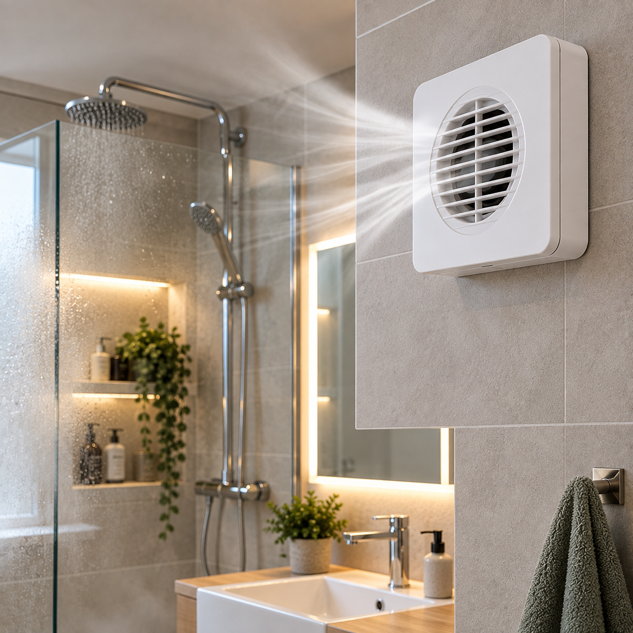 Bathroom Fan Timer / Delay Control