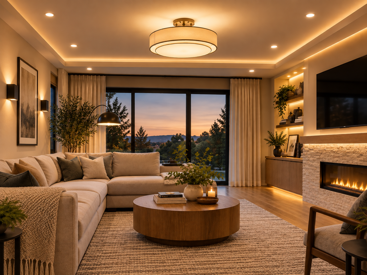 Living Room Lighting Upgrade
