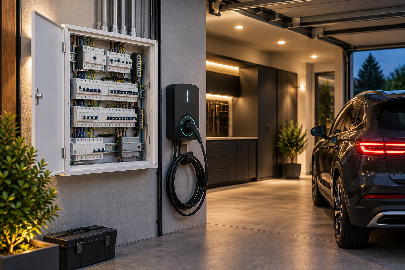 Electrical Panel Upgrade for EV Charging
