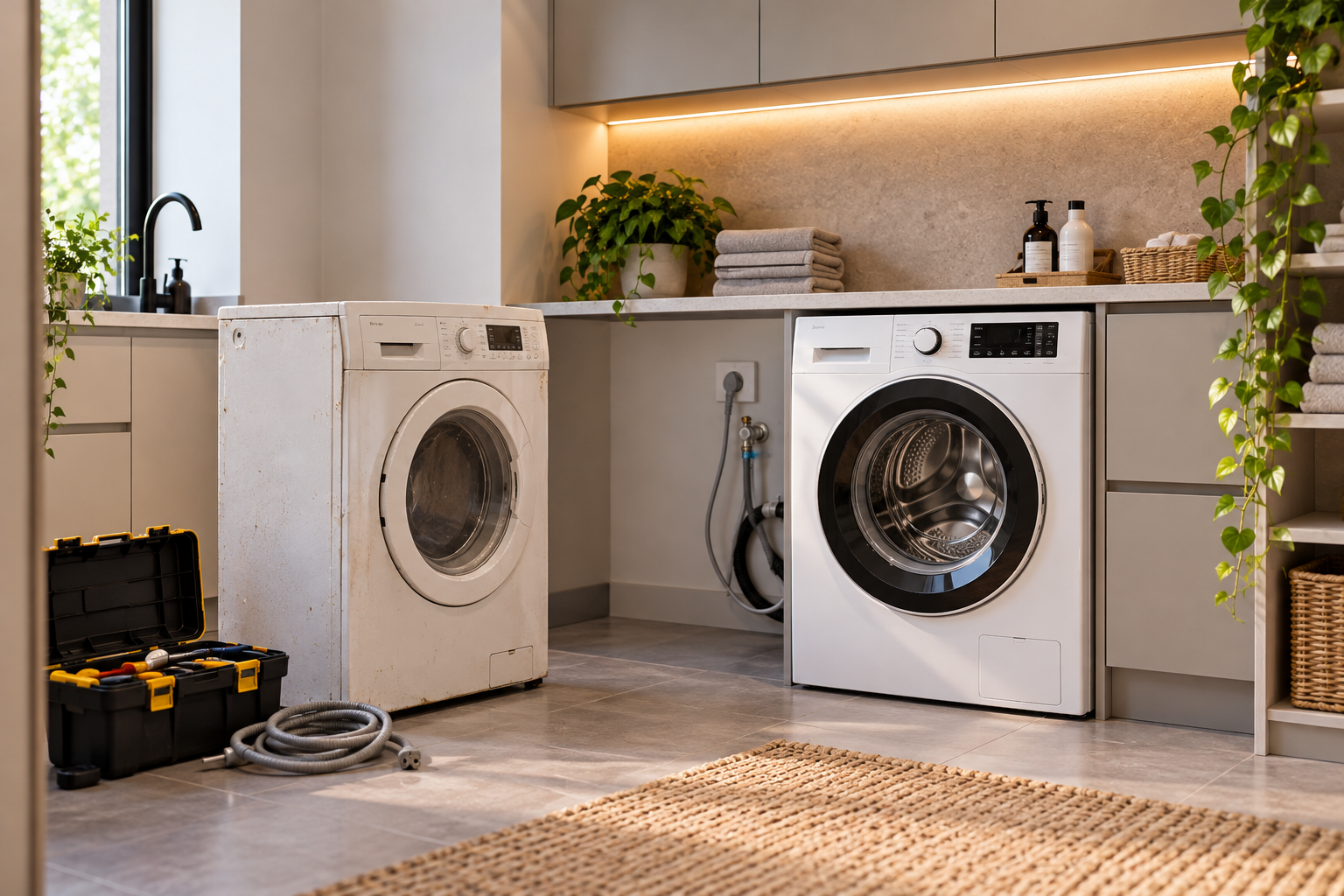 Laundry Appliance Replacement & Reconnection
