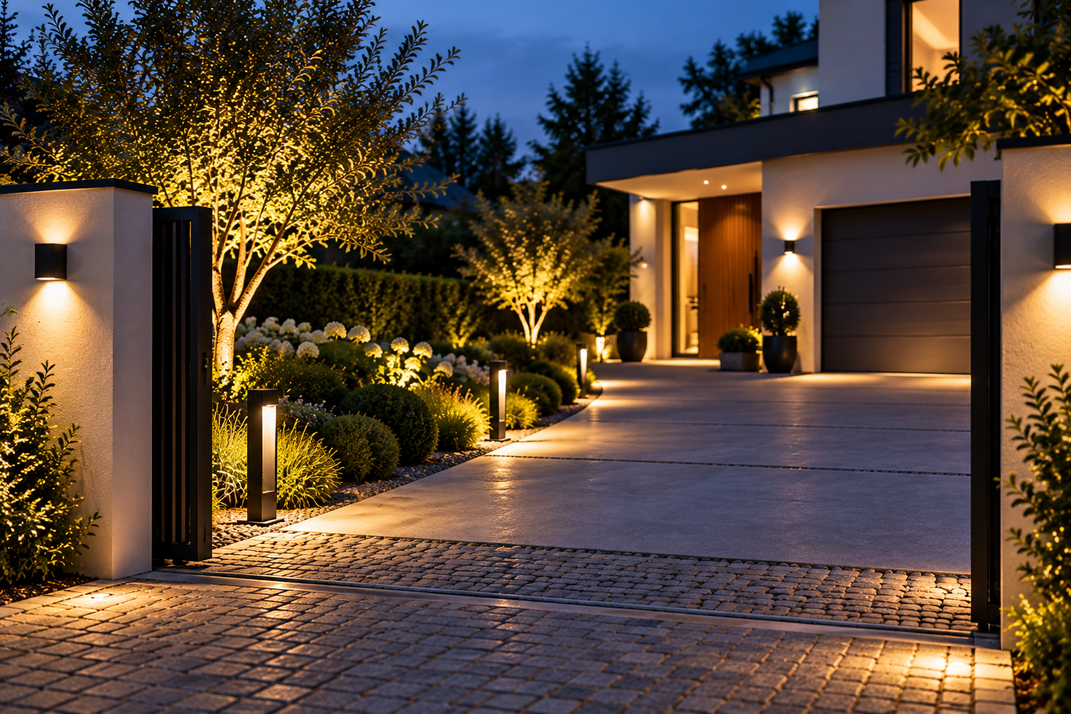 Driveway & Entrance Lighting