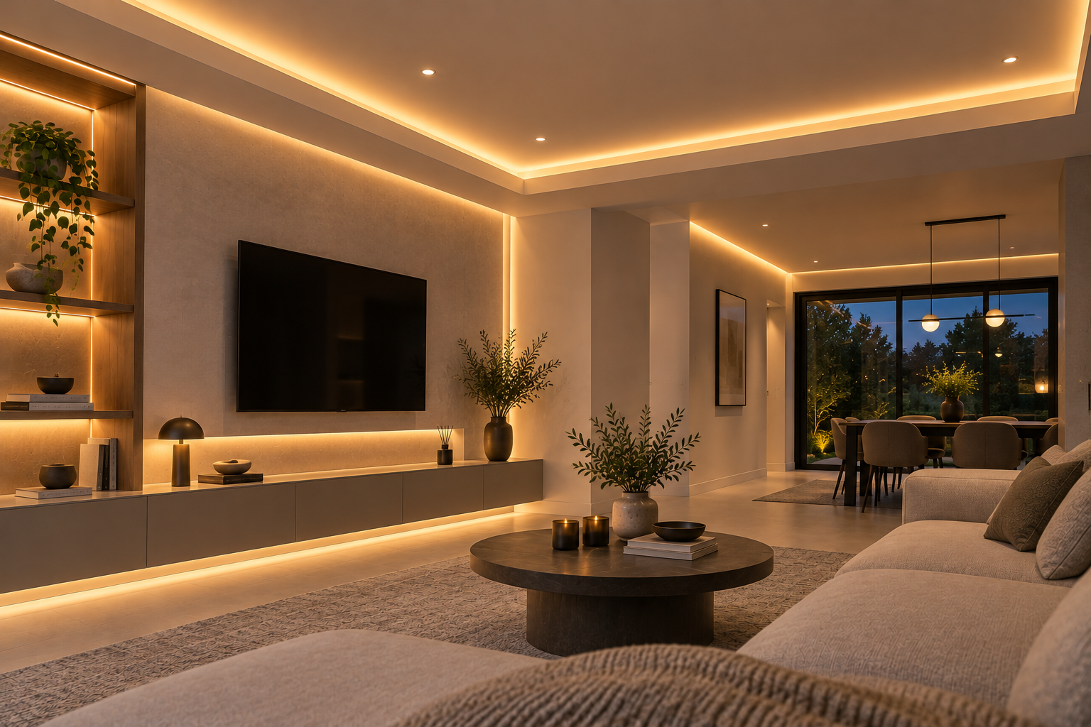 Cove & Concealed LED Lighting