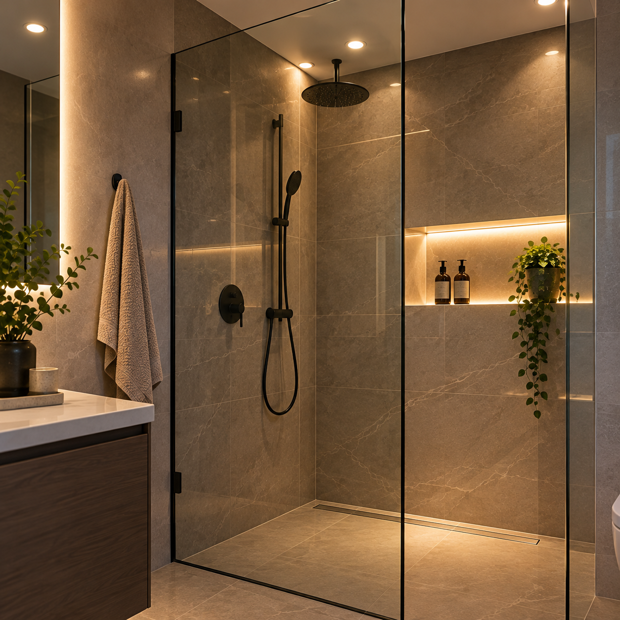 Shower-Area Lighting
