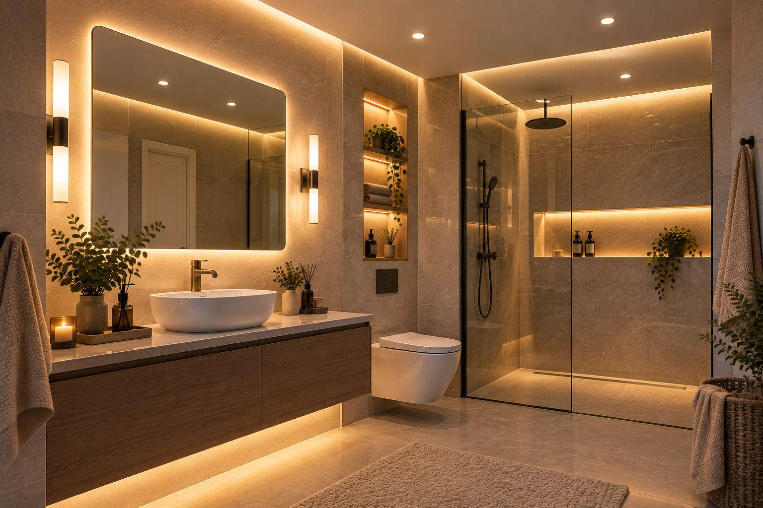 Bathroom Lighting Upgrade