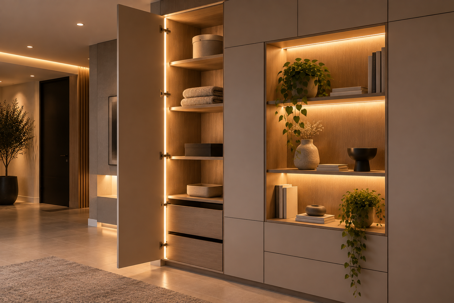 Cabinet-Integrated Lighting