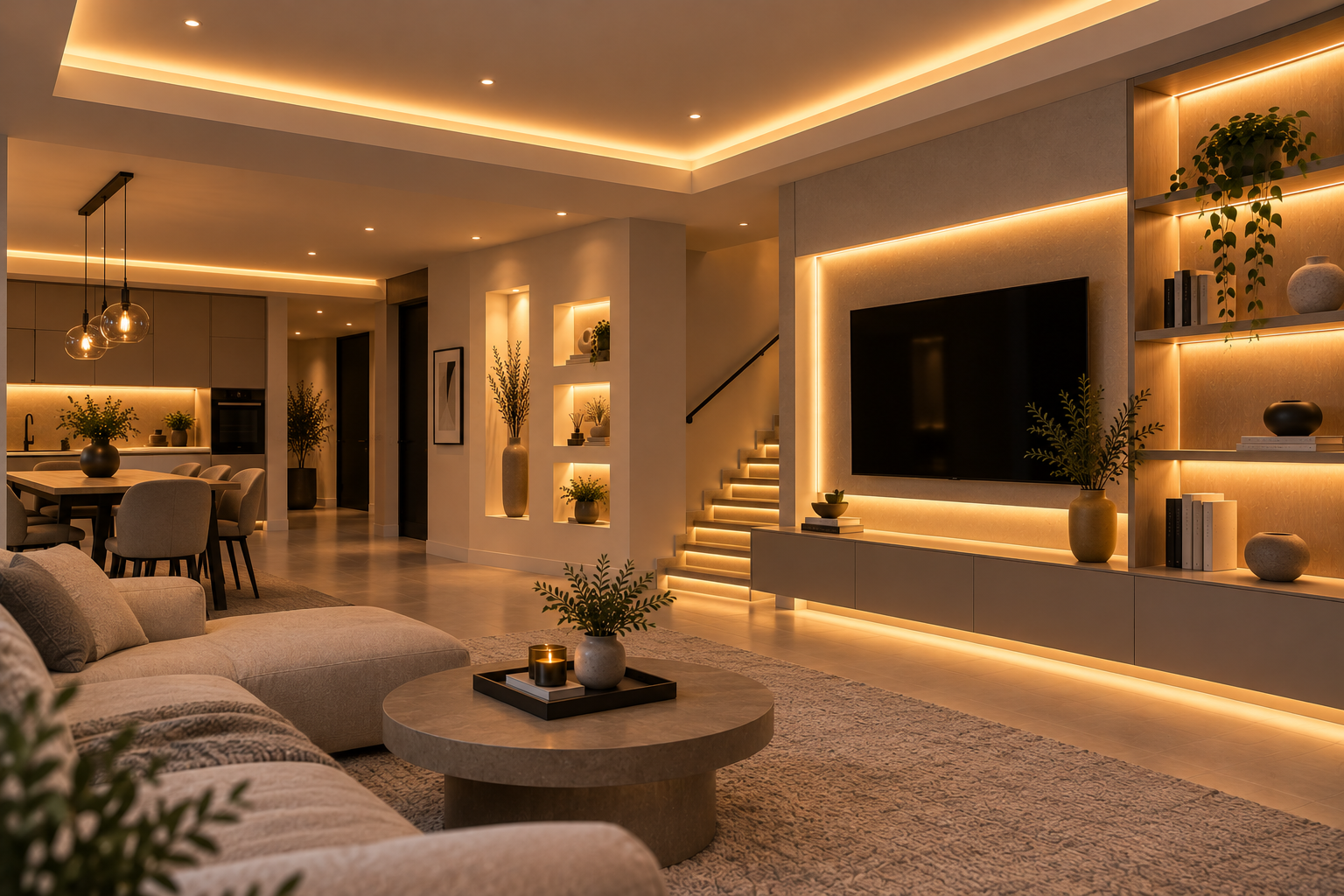 Built-In Lighting Upgrade